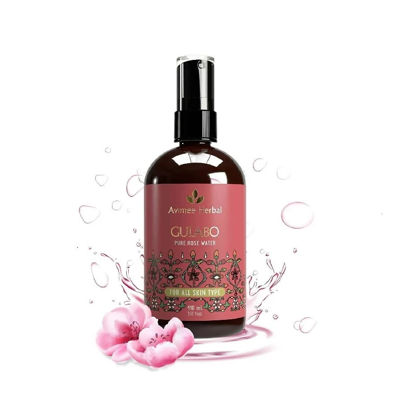Avimee Herbal Gulabo Pure Rose Water Cleansing & Toning, 110 ml-1.webp